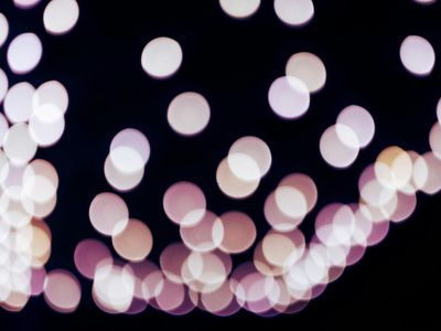 Soft light patterns in dark space